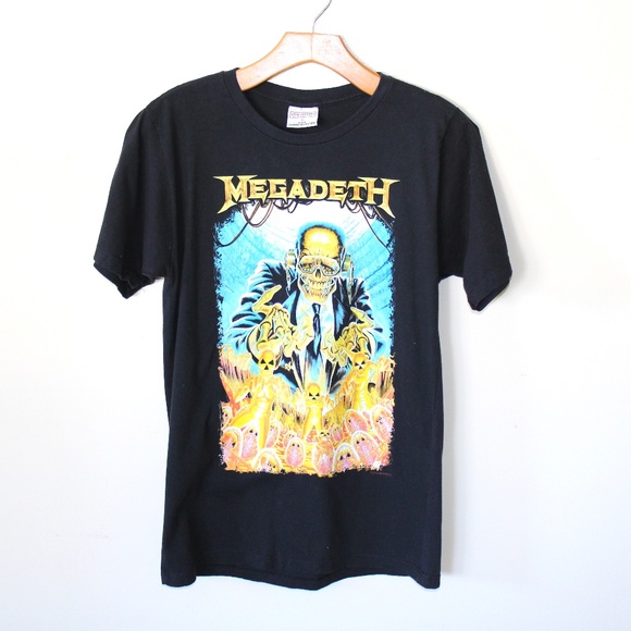 2014 Megadeath Band T-Shirt - Picture 1 of 5